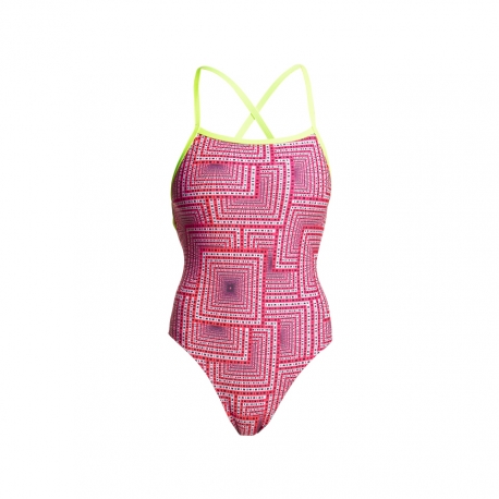 FUNKITA Swim Spin - Strapped in - Maillot Femme Natation