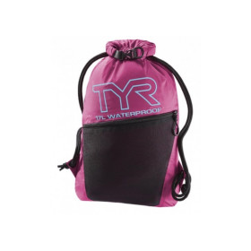 Mesh Bag TYR Alliance Waterproof  Sack Pack 17 litres - Rose - Sac étanche piscine