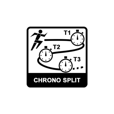 Chronometre IHM 200 mémoires 0515CA - 3 lignes d'affichage | Les4Nages