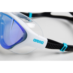 ARENA The One Mask Mirror - Blue White Black  - Masque Natation et Piscine