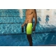 ZEROD Swim BOXER GREY/FLUO - Aquashort boxer Natation Homme