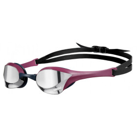 ARENA Cobra Ultra Swipe Mirror  - Silver Red Wine - Lunettes Natation Rouge/Viloet