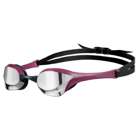 ARENA Cobra Ultra Swipe Mirror  - Silver Red Wine - Lunettes Natation Rouge/Viloet