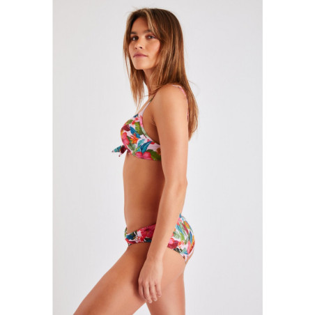 Haut de Bikini BANANA MOON NOVO MAKANI Rose Dragée - Haut maillot de bain Plage 2 pièces