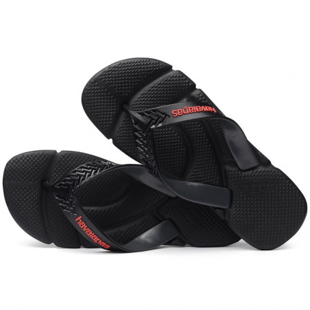 Havaianas Power 2 Black- Tongs Unisex | Les4Nages