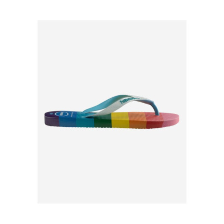 Havaianas Top Pride Allover Blue - Tongs Unisex | Les4Nages