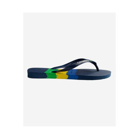 HAVAIANAS Brasil Tech Navy Blue - Tongs Unisex | Les4Nages