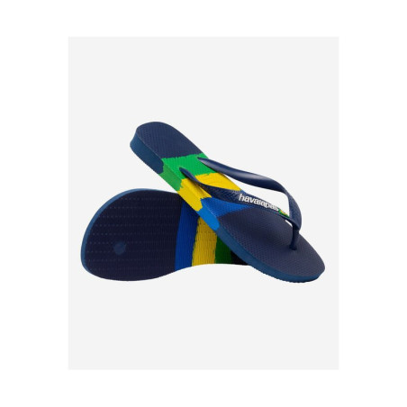 HAVAIANAS Brasil Tech Navy Blue - Tongs Unisex | Les4Nages