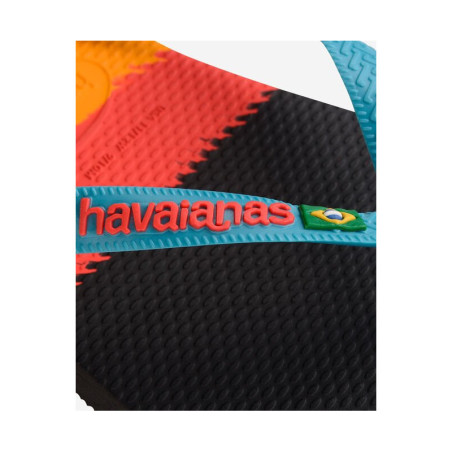 HAVAIANAS Brasil Tech Black - Tongs Unisex | Les4Nages