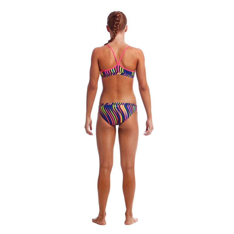 Arena Watchword Light Drop - Shiny Green - Maillot Fille Natation