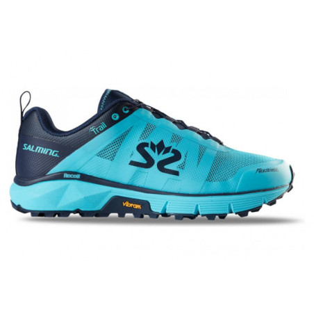 SALMING TRAIL T6 Women Light Blue navy - Chaussures Running Femme pour SwimRun et Trail | Les4Nages