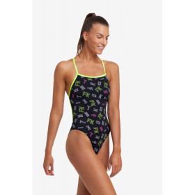 Funkita FKED - Single Strength - Maillot de bain Femme Natation 1 piece