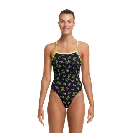 Funkita FKED - Single Strength - Maillot de bain Femme Natation 1 piece | Les4Nages