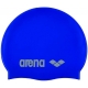 Bonnet ARENA Classic silicone Royal Silver