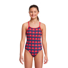 Funkita Fille (8-14 ans) Lip Service - Diamond Back - Maillot de bain Natation Fille 1 piece