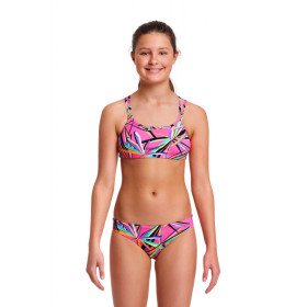 Maillot  FUNKITA Fille (8-14ans) Blade Stunner - Criss Cross 2 pieces