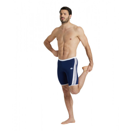 Arena ICONS Swim Jammer Solid NAVY White