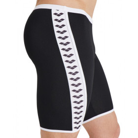 Arena ICONS Swim Jammer Solid Black White