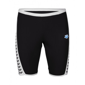 Arena ICONS Swim Jammer Solid Black White