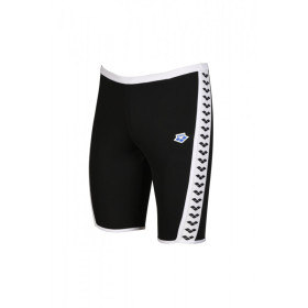 Arena ICONS Swim Jammer Solid Black White