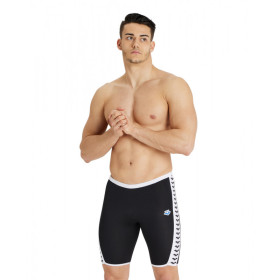 Arena ICONS Swim Jammer Solid Black White