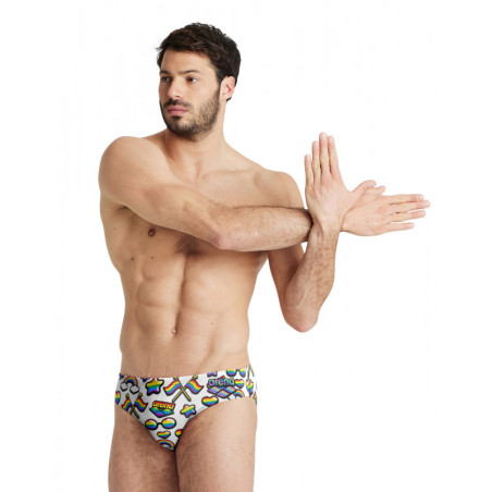 Arena POM PRIDE Brief - Maillot Natation Homme | Les4Nages