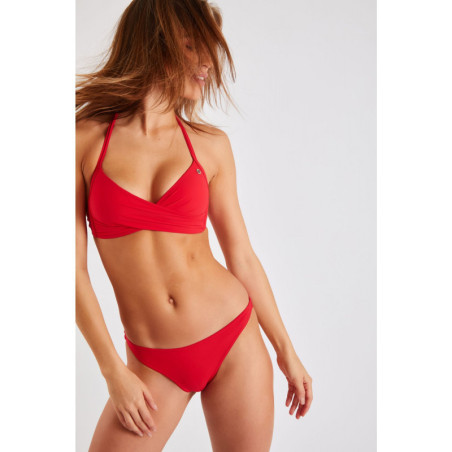 Haut de Bikini BANANA MOON EYRO SPRING Rouge - Haut maillot de bain Plage 2 pièces | Les4Nages