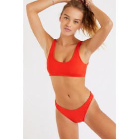 Bas de Bikini BANANA MOON NAIDA SCRUNCHY Mandarine - Bas maillot de bain Plage 2 pièces