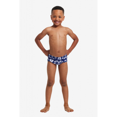 Funky Trunks (1-7 ans) Skip Flips Toddler Boy - Boxer natation garçon | Les4Nages