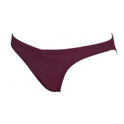 Bas de Maillot 2 pièces ARENA Solid Bottom Red Wine Shiny Pink
