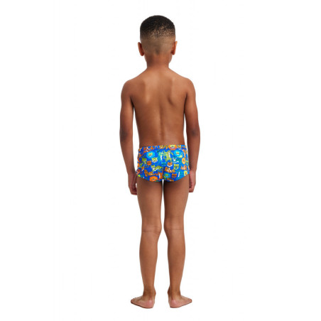 Funky Trunks (1-7 ans) Big Cat Bash Toddler Boy - Boxer natation garçon | Les4Nages