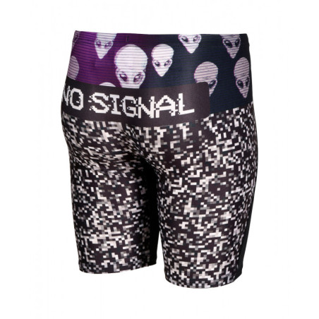 Arena (6-14 ans) Junior Crazy Swim Jammer Placement Black Multi | Les4Nages