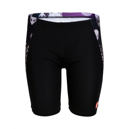 Arena (6-14 ans) Junior Crazy Swim Jammer Placement Black Multi | Les4Nages