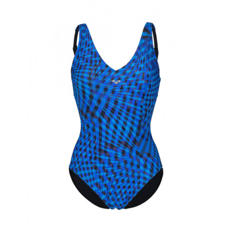 Arena Bodylift CLOE WING Back - Black Multi Black - Maillot Aquagym & Piscine Femme 1 pièce | Les4Nages