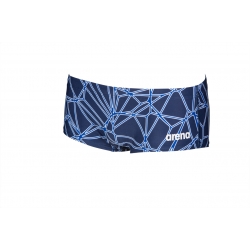  ARENA Carbonics Pro Low Waist Short - Navy Neon Blue - Boxer Natation et Piscine