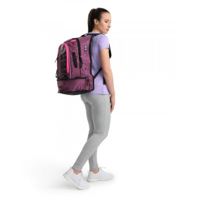 ARENA Fastpack 3.0 Plum Neon Pink - Sac à Dos Natation, Sport et Piscine