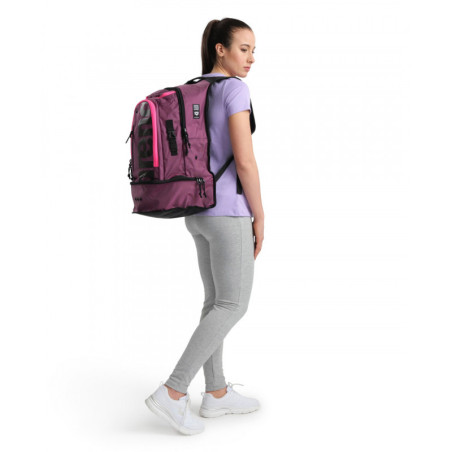 ARENA Fastpack 3.0 Plum Neon Pink - Sac à Dos Natation, Sport et Piscine | Les4Nages