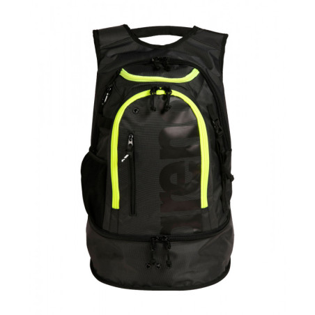 ARENA Fastpack 3.0 Dark Smoke Neon Yellow - Sac à Dos Natation, Sport et Piscine | Les4Nages