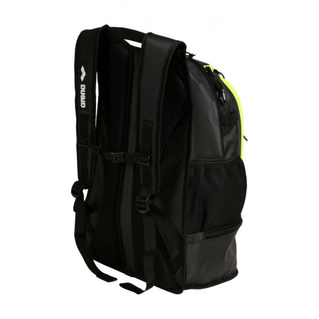 ARENA Fastpack 3.0 Dark Smoke Neon Yellow - Sac à Dos Natation, Sport et Piscine | Les4Nages