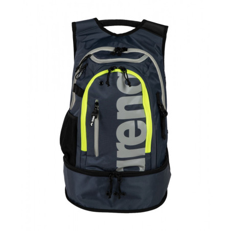 ARENA Fastpack 3.0 Navy Neon Yellow - Sac à Dos Natation, Sport et Piscine | Les4Nages