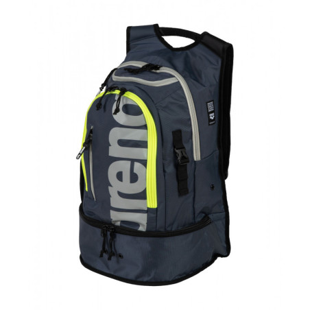 ARENA Fastpack 3.0 Navy Neon Yellow - Sac à Dos Natation, Sport et Piscine | Les4Nages