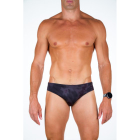 Slip de bain ZEROD Dark Shadows Tie & Dye - Maillot Natation Homme