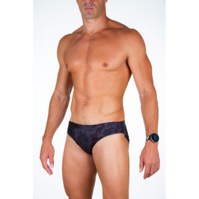 Slip de bain ZEROD Dark Shadows Tie & Dye - Maillot Natation Homme