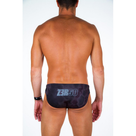 Slip de bain ZEROD Dark Shadows Tie & Dye - Maillot Natation Homme | Les4Nages