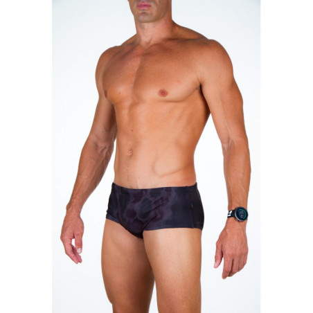 ZEROD Trunks Dark Shadows Tie & Dye - Boxer Natation Homme | Les4Nages