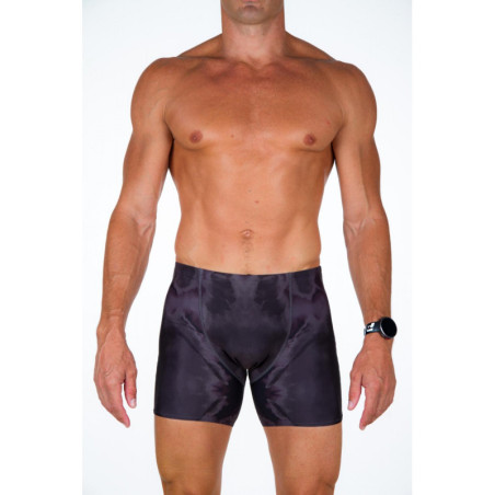 ZEROD BOXER DARK SHADOWS TIE & DIE - Aquashort boxer Natation Homme | Les4Nages