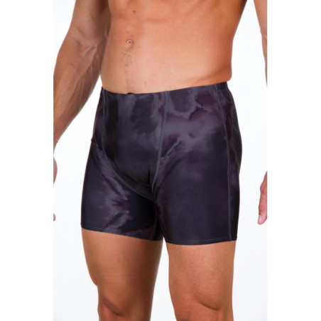 ZEROD BOXER DARK SHADOWS TIE & DIE - Aquashort boxer Natation Homme | Les4Nages