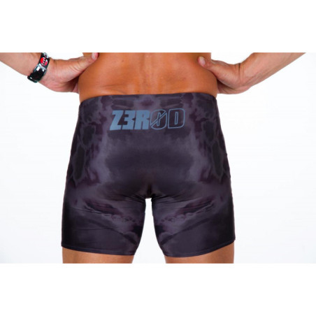 ZEROD BOXER DARK SHADOWS TIE & DIE - Aquashort boxer Natation Homme | Les4Nages