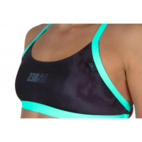 Haut 2 pièces ZEROD Dark Shadows Tie & Dye - Haut de Maillot de bain 2 pièces Natation