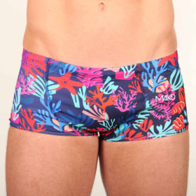 Mako  CORAL BLUE Shorty - Boxer Natation Homme